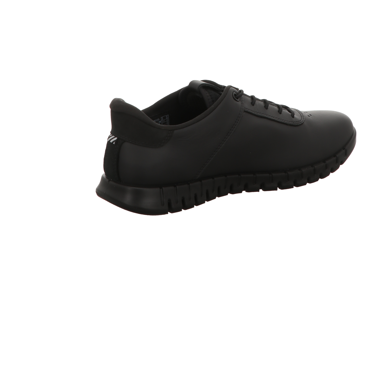 Ecco Damen Schnürschuh Gruuv Lite in schwarz