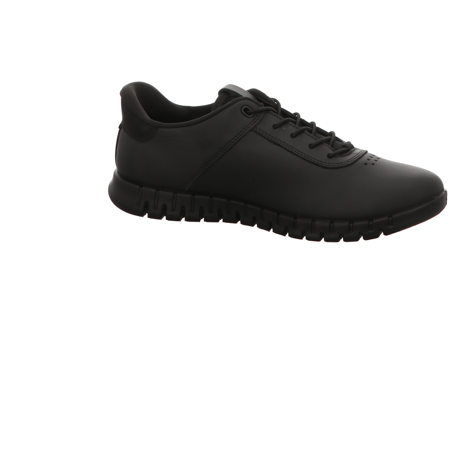 Ecco Damen Schnürschuh Gruuv Lite in schwarz