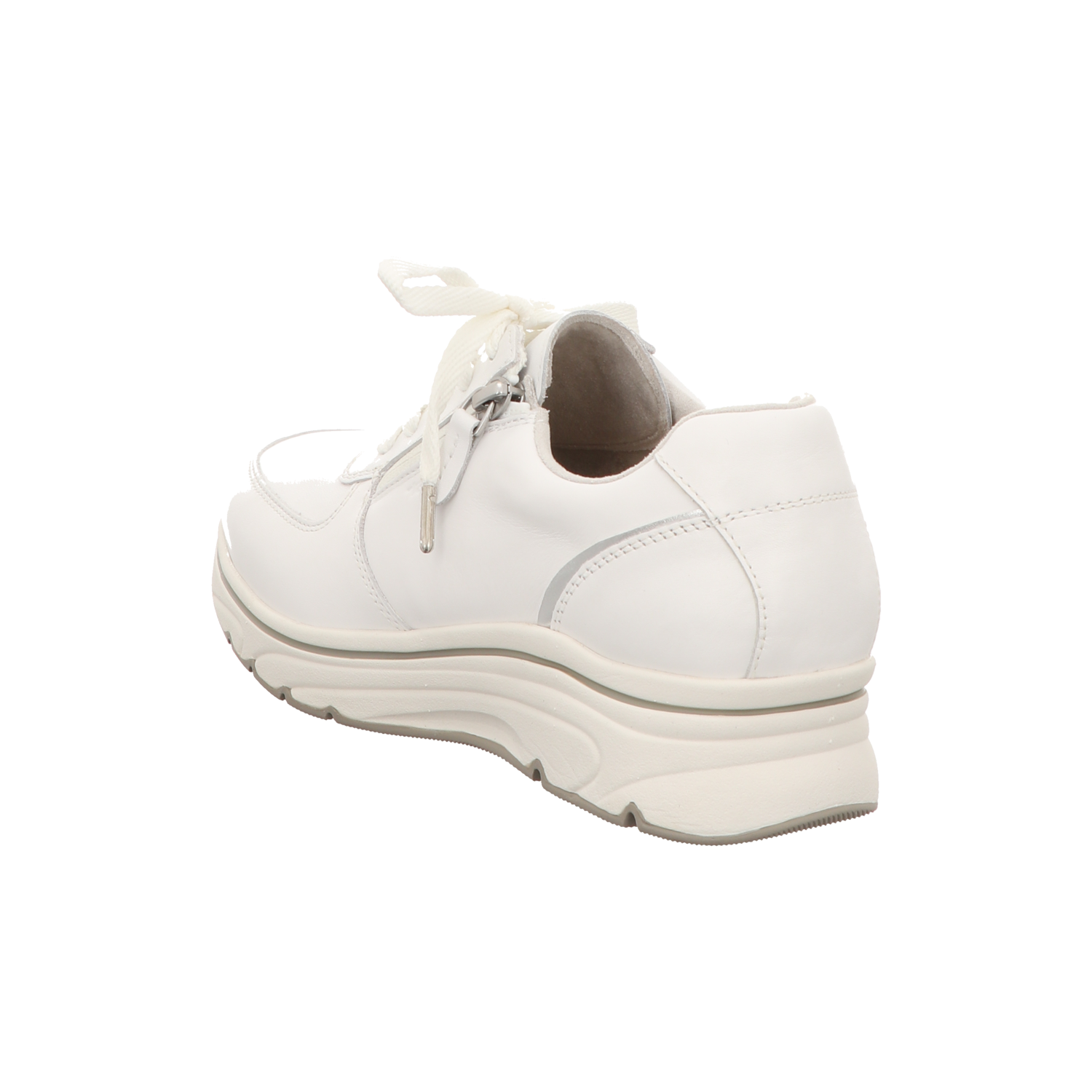 Tamaris Damen Schnürschuh M2371142 in white/silver