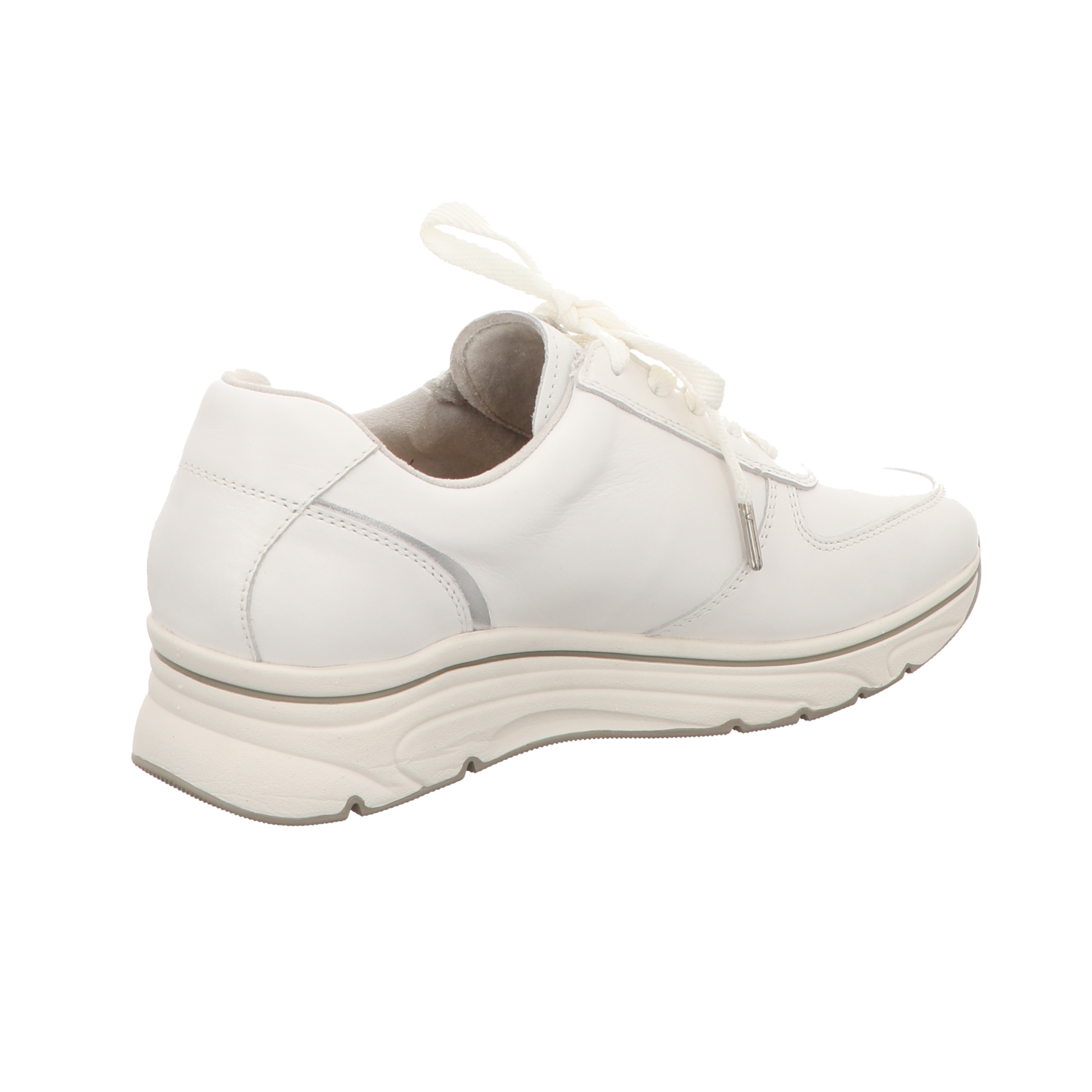 Tamaris Damen Schnürschuh M2371142 in white/silver