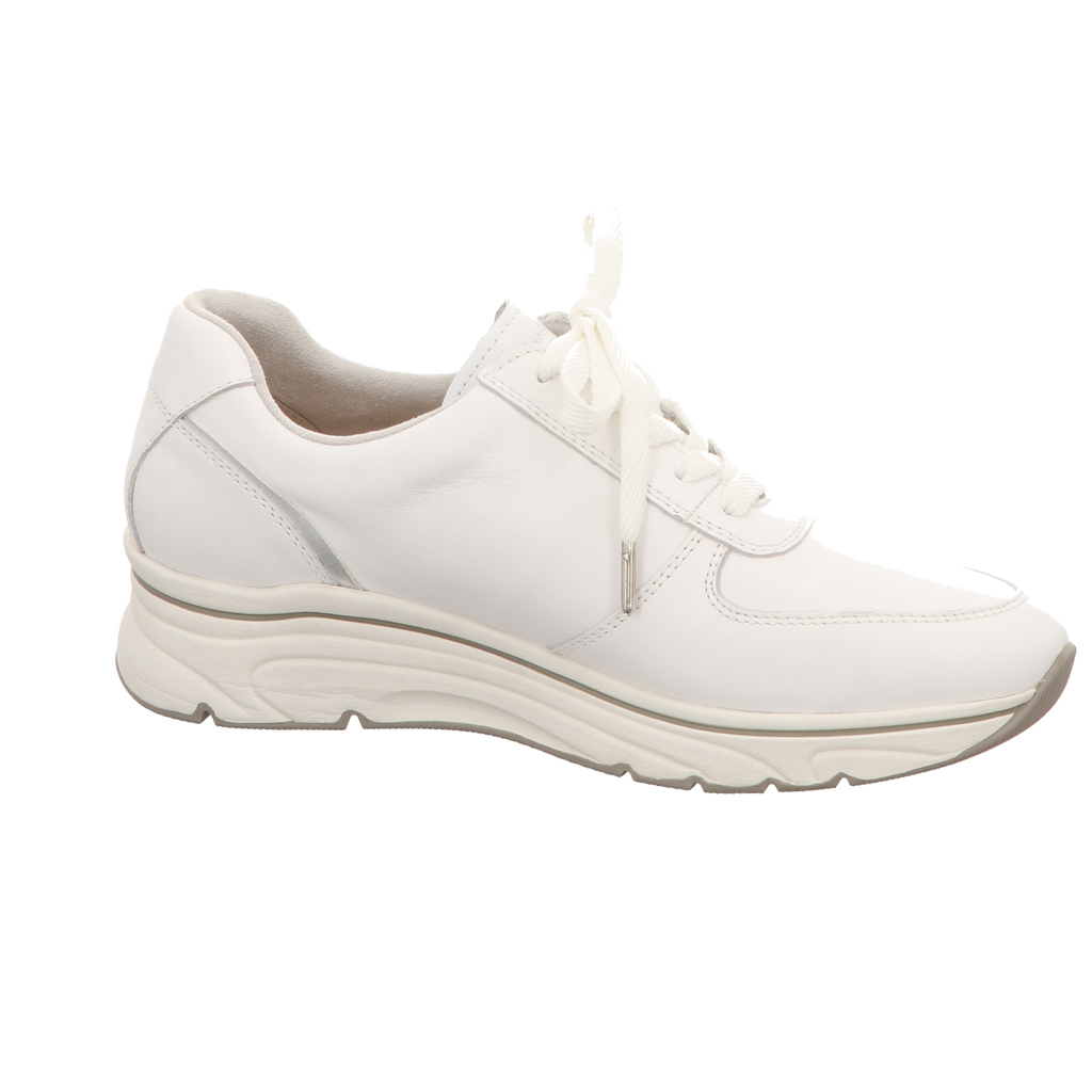 Tamaris Damen Schnürschuh M2371142 in white/silver