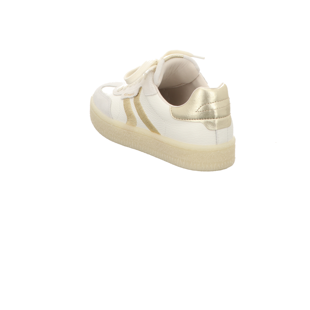 Tamaris Damen Schnürschuh M2372344 in weiss