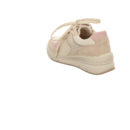 Tamaris Damen Schnürschuh M2376443 in weiss