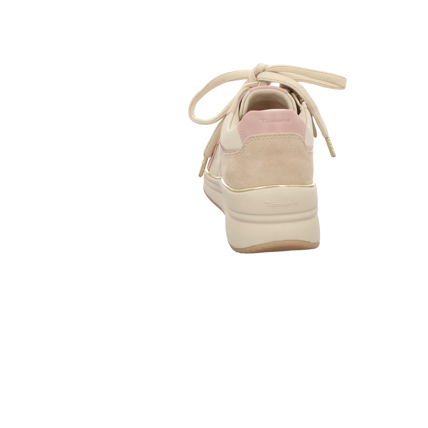 Tamaris Damen Schnürschuh M2376443 in weiss