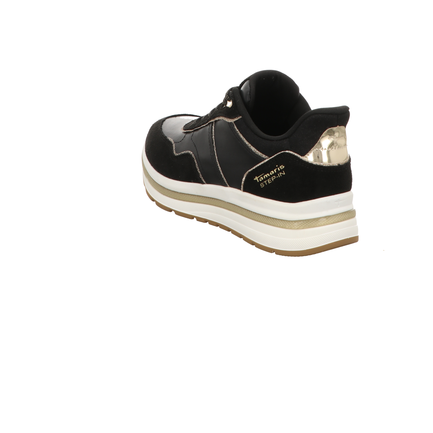 Tamaris Damen Schnürschuh M2376646 in schwarz