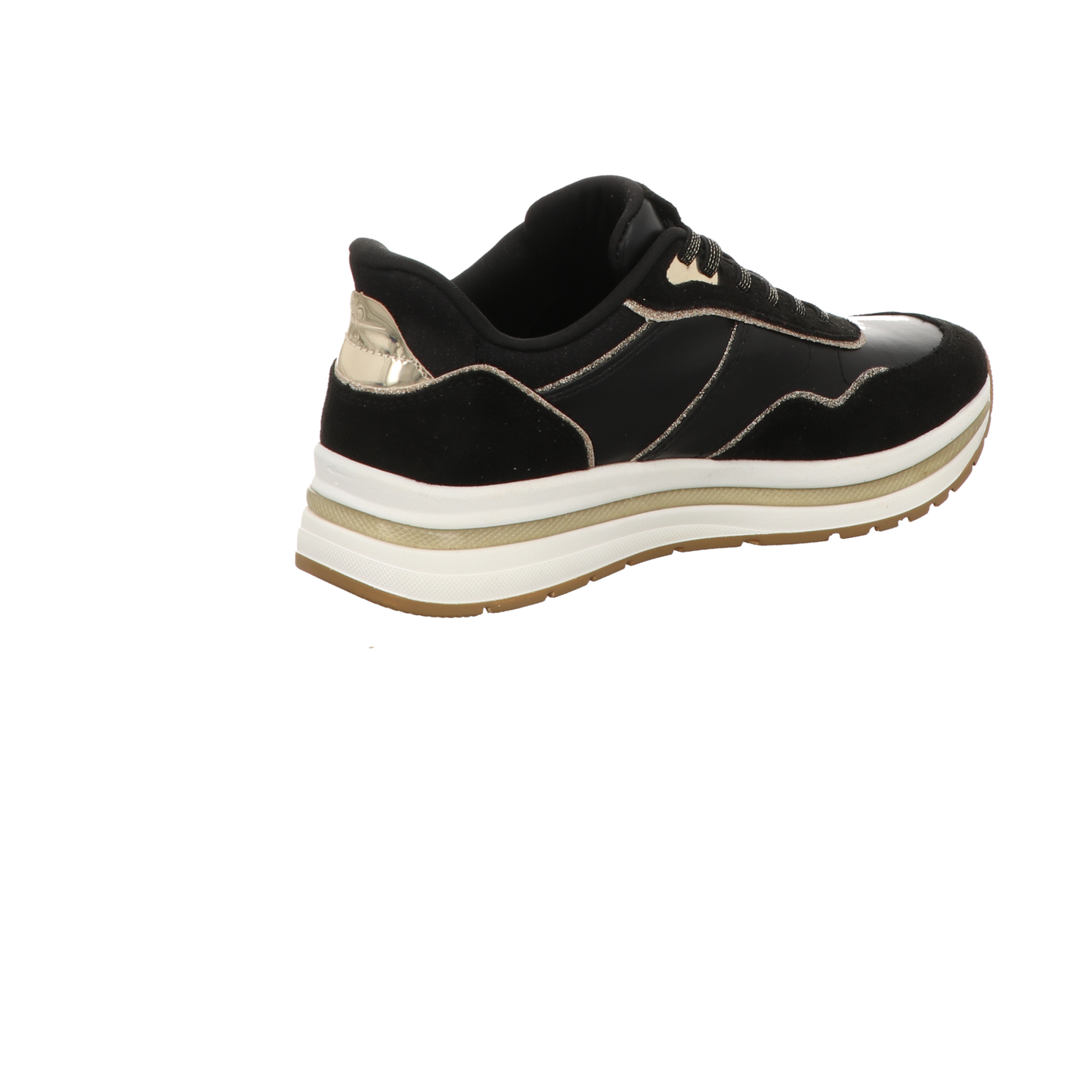 Tamaris Damen Schnürschuh M2376646 in schwarz