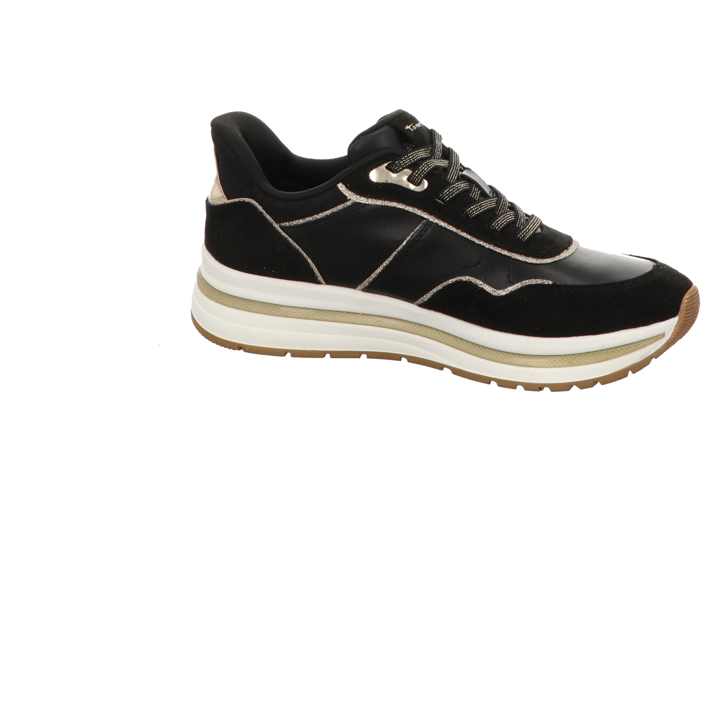 Tamaris Damen Schnürschuh M2376646 in schwarz