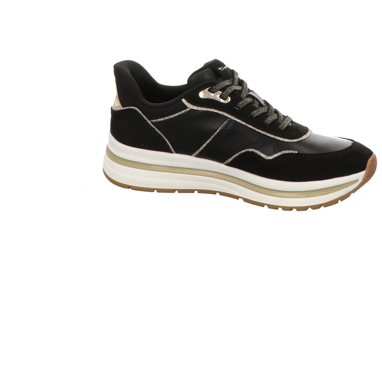 Tamaris Damen Schnürschuh M2376646 in schwarz