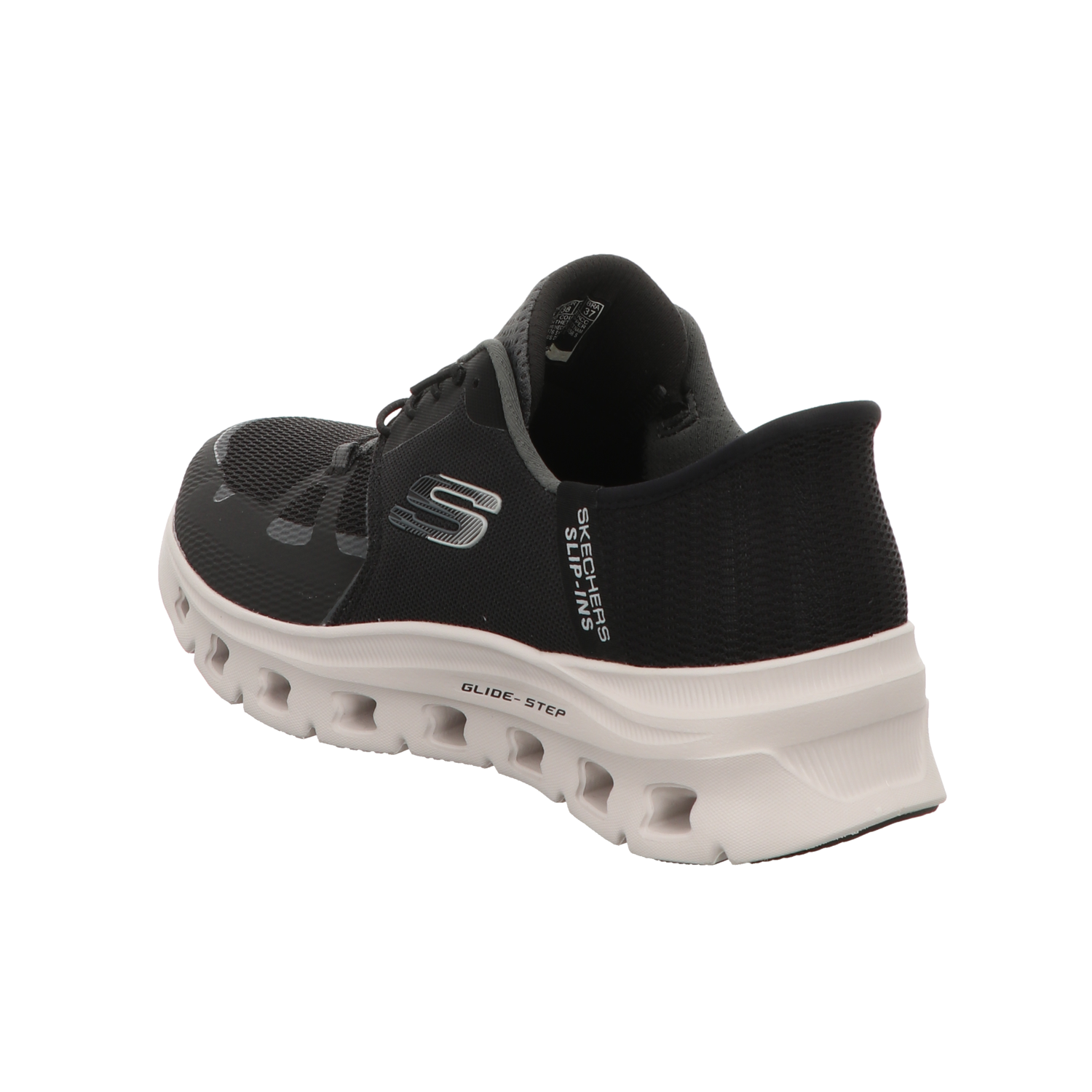 Skechers Damen Slipper Slip Ins Glide Step Pro in schwarz