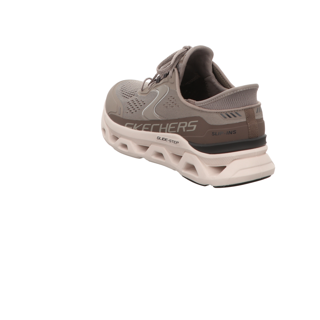 Skechers Damen Slipper Slip Ins Glide Altus in taupe