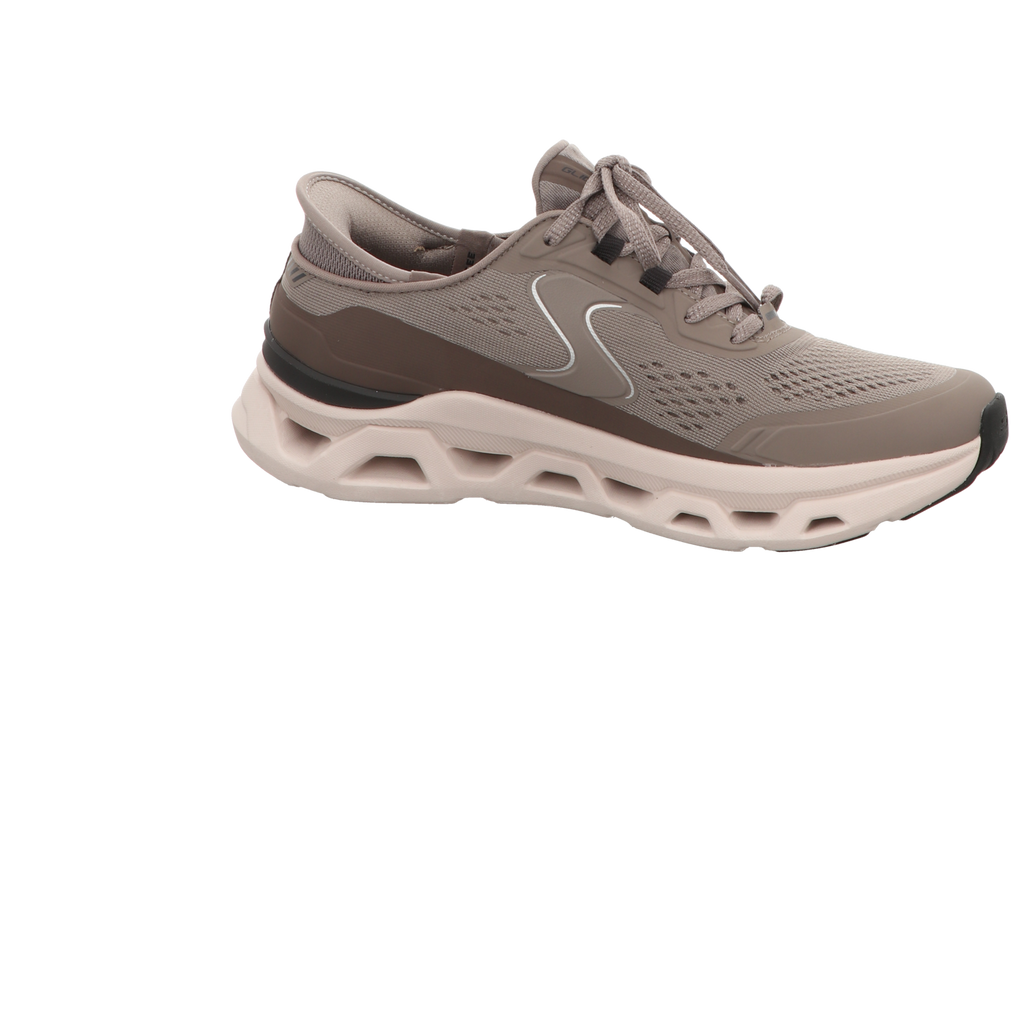 Skechers Damen Slipper Slip Ins Glide Altus in taupe