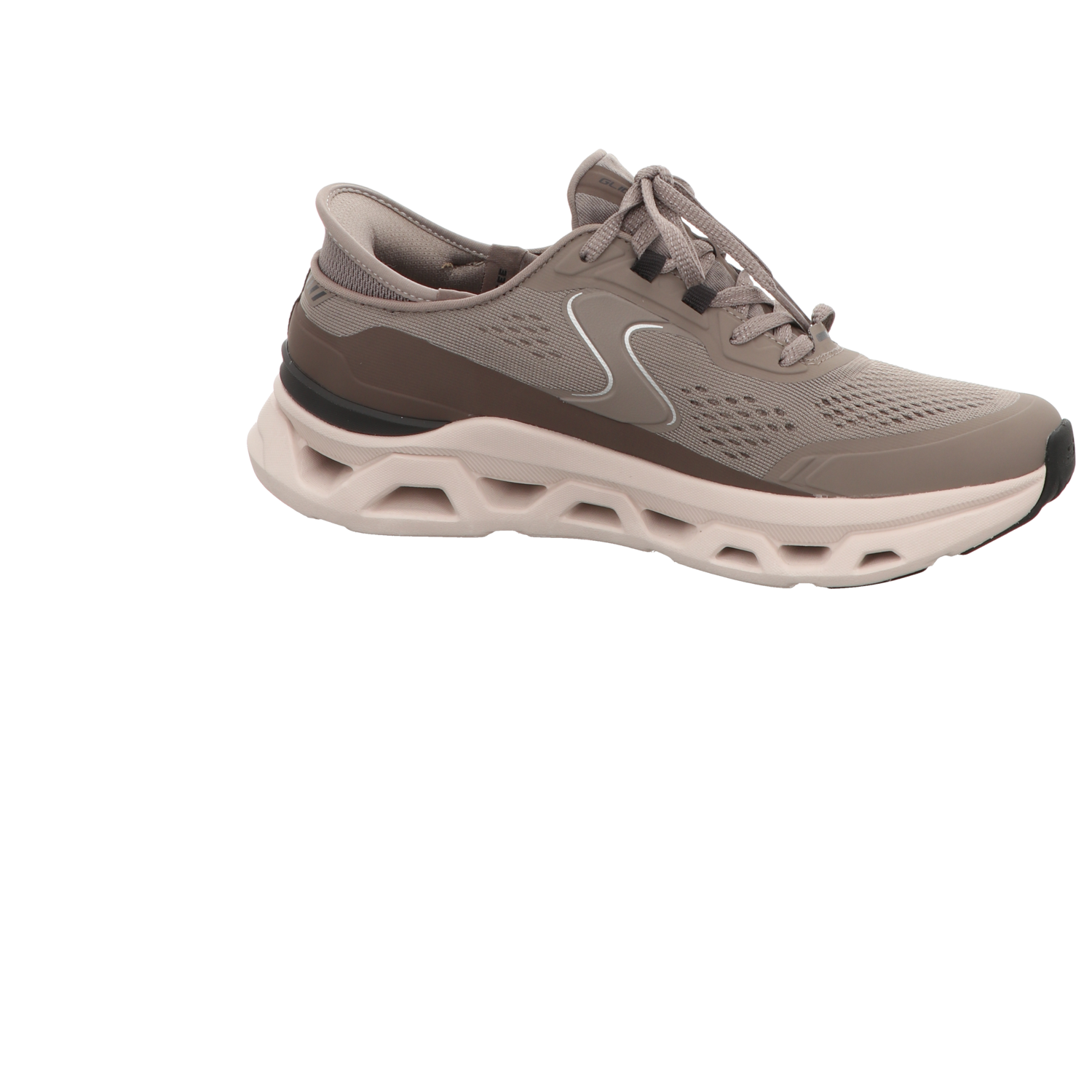 Skechers Damen Slipper Slip Ins Glide Altus in taupe