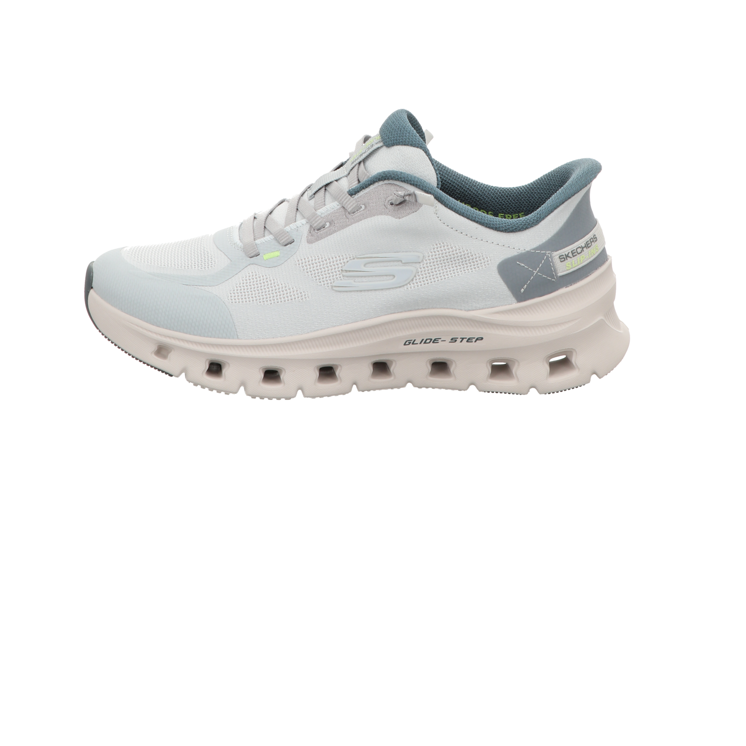 Skechers Damen Slipper Glide Step Pro Pure Motion in blau