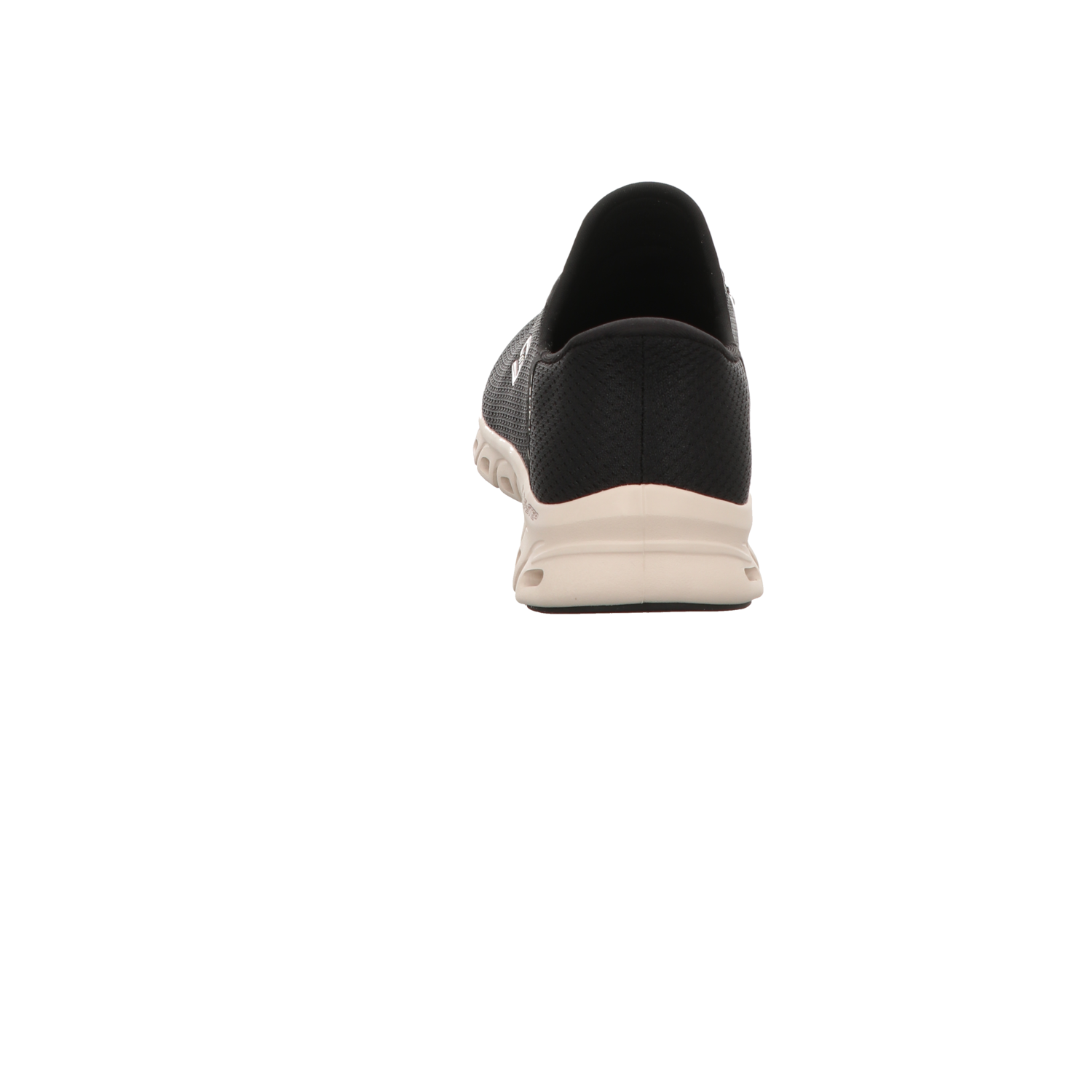 Skechers Damen Slipper Slip Ins Glide Step Vibery in schwarz