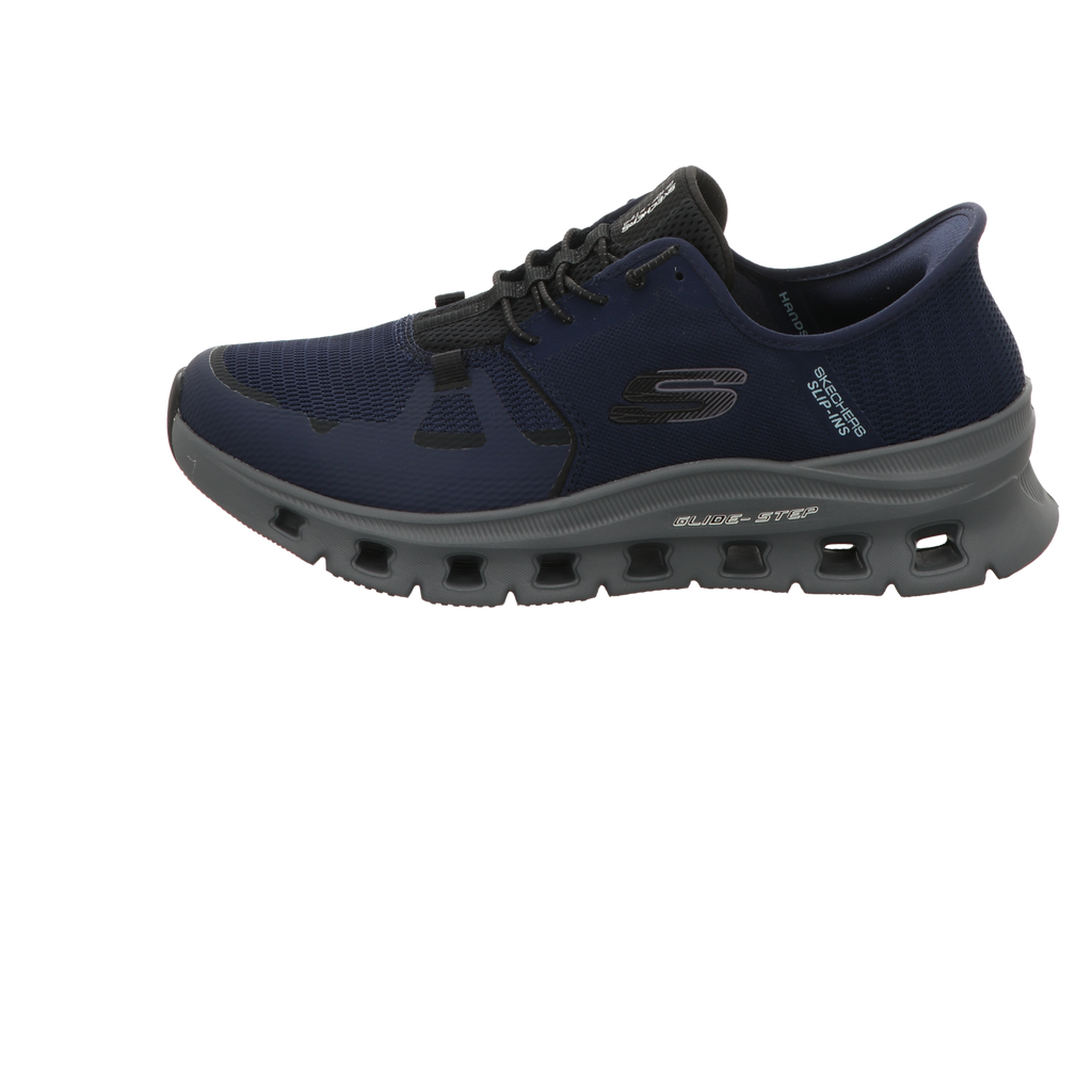 Skechers Herren Slipper Slip Ins Glide Step Pro in blau