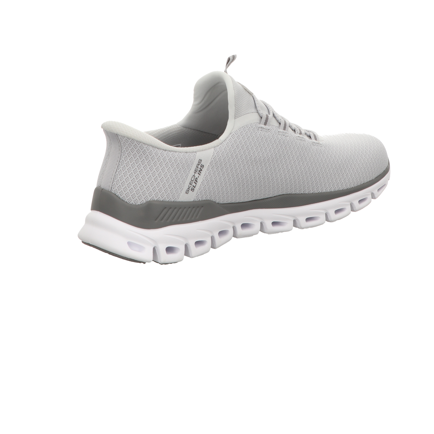 Skechers Herren Slipper Slip Ins Glide Step Noxus in grau
