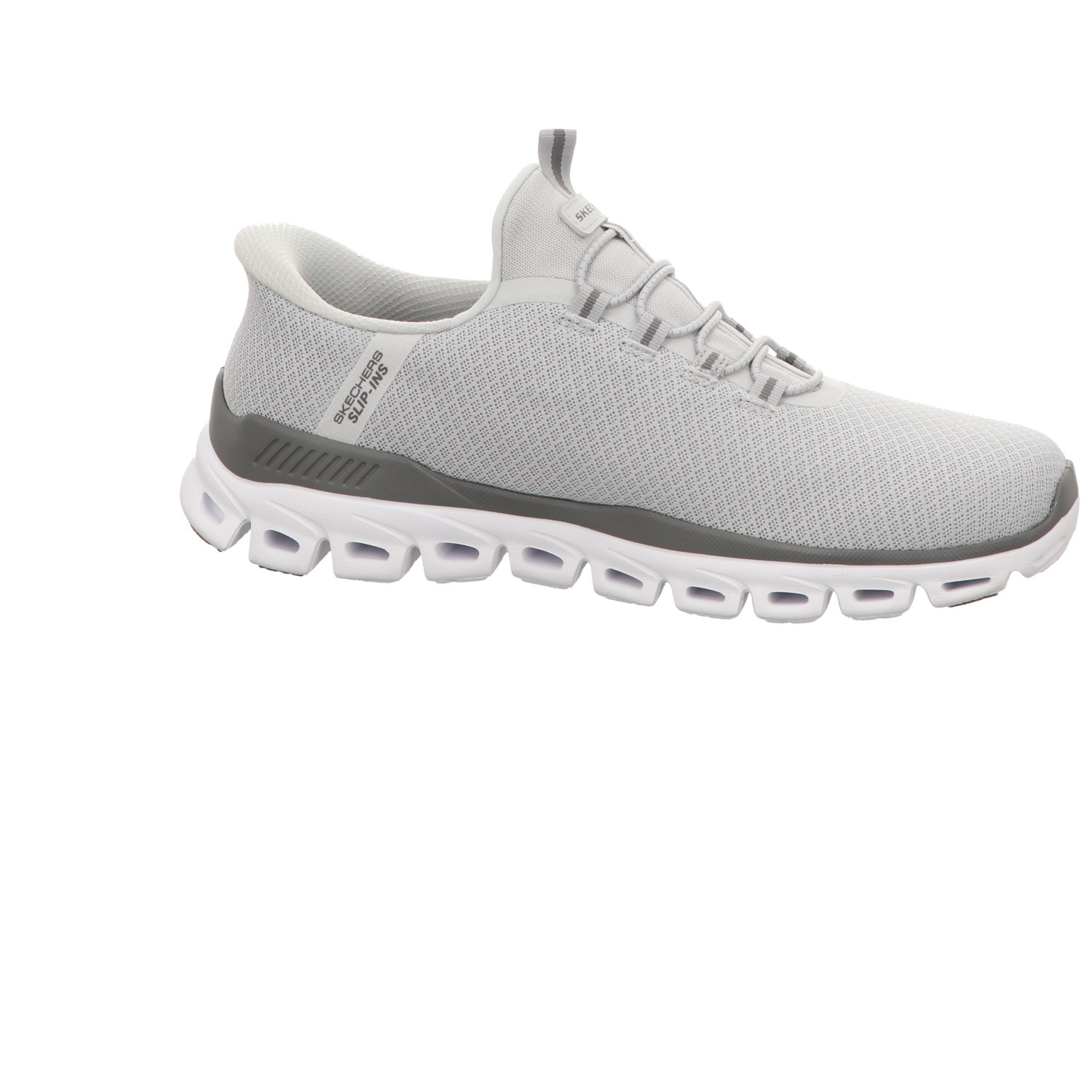 Skechers Herren Slipper Slip Ins Glide Step Noxus in grau