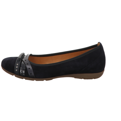 Gabor Damen Ballerina  in blau