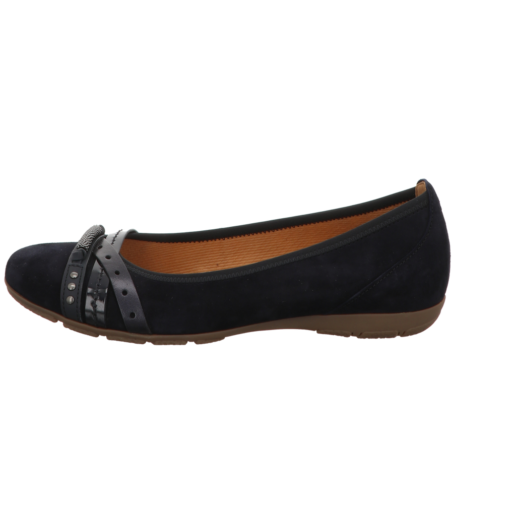 Gabor Damen Ballerina  in blau