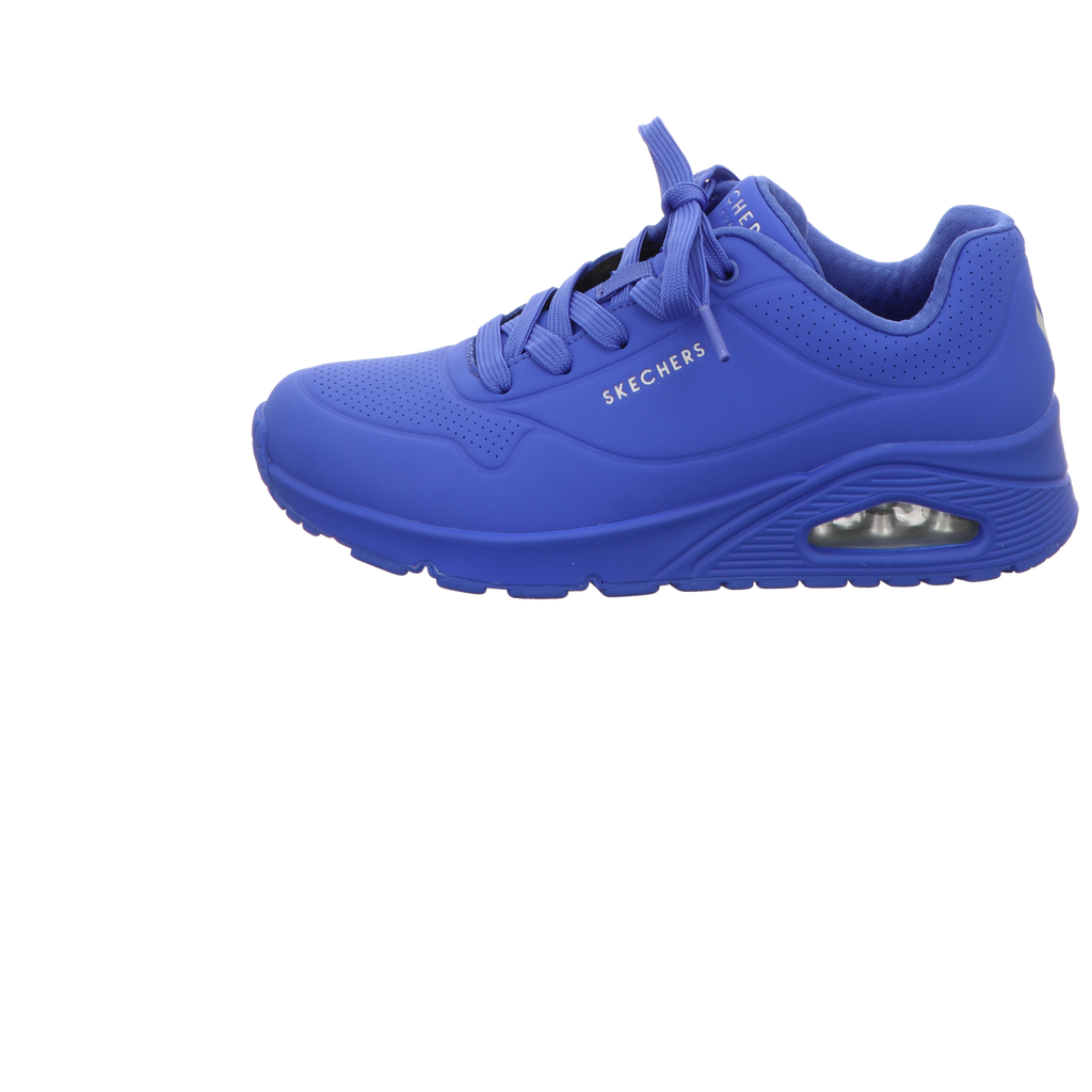 Skechers Damen Schnürschuh Uno Stand On Air in blau