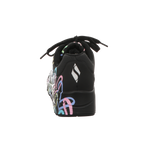 Skechers Damen Schnürschuh Uno Spread in schwarz