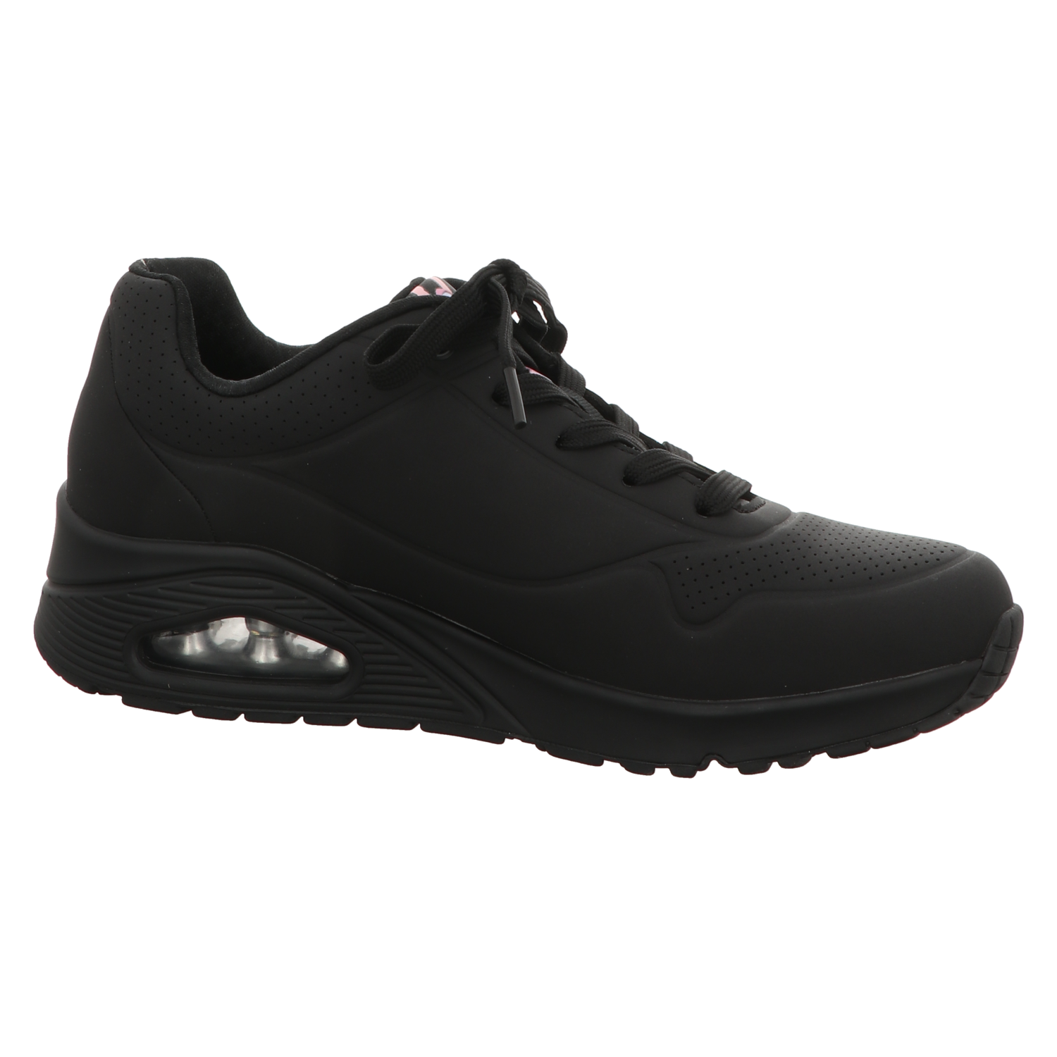 Skechers Damen Schnürschuh Uno Spread in schwarz
