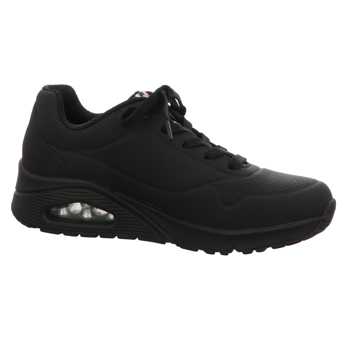 Skechers Damen Schnürschuh Uno Spread in schwarz