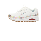 Skechers Damen Schnürschuh Uno Love All Around in weiss