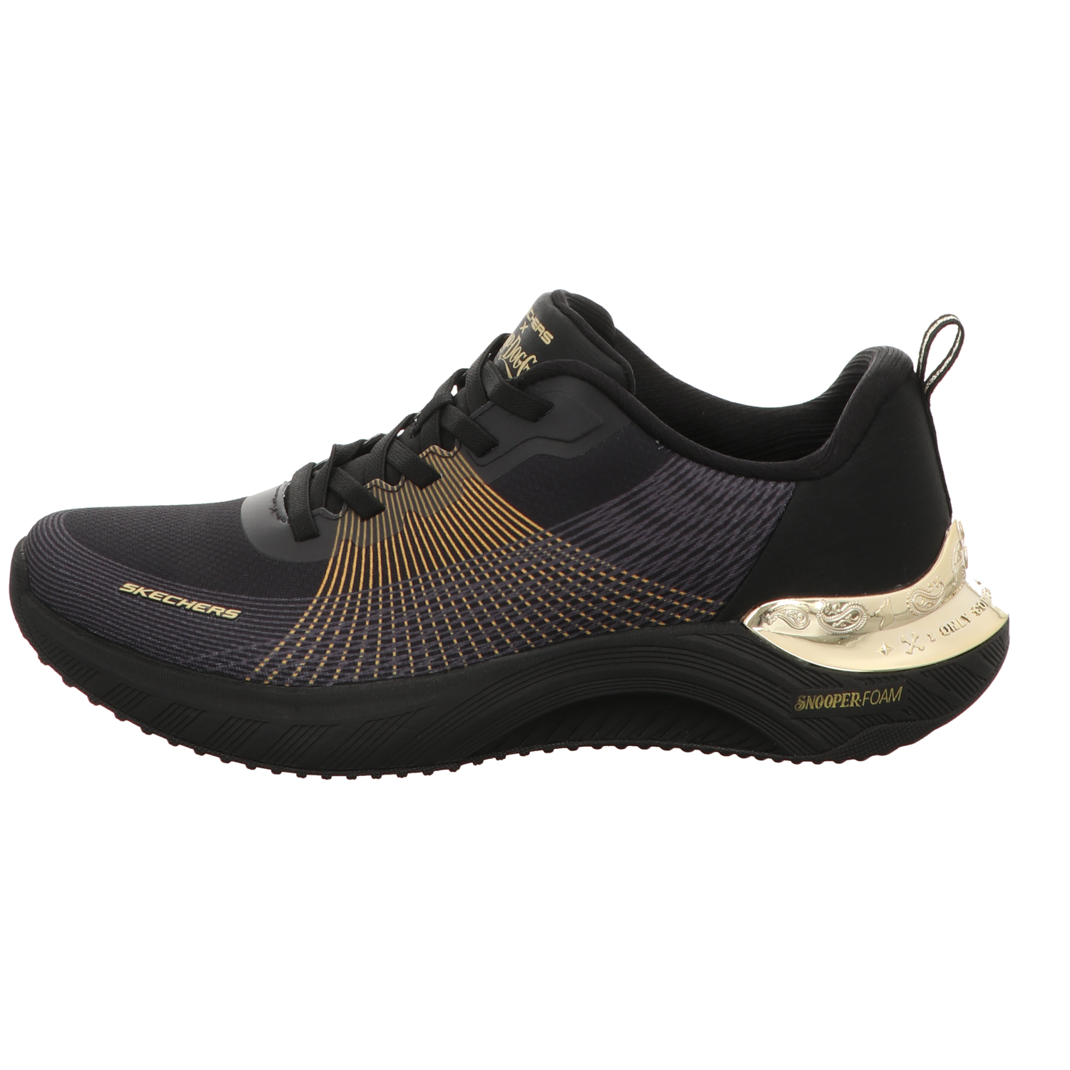 Skechers Damen Schnürschuh Snoop Ace Cyber Walker in schwarz
