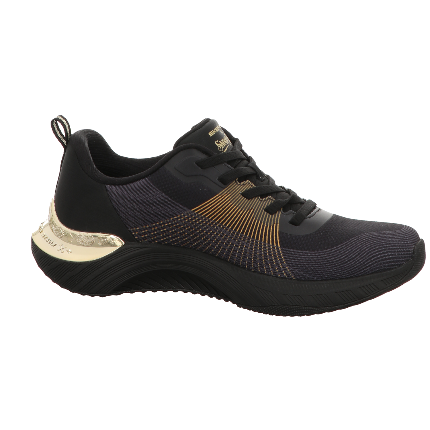 Skechers Damen Schnürschuh Snoop Ace Cyber Walker in schwarz
