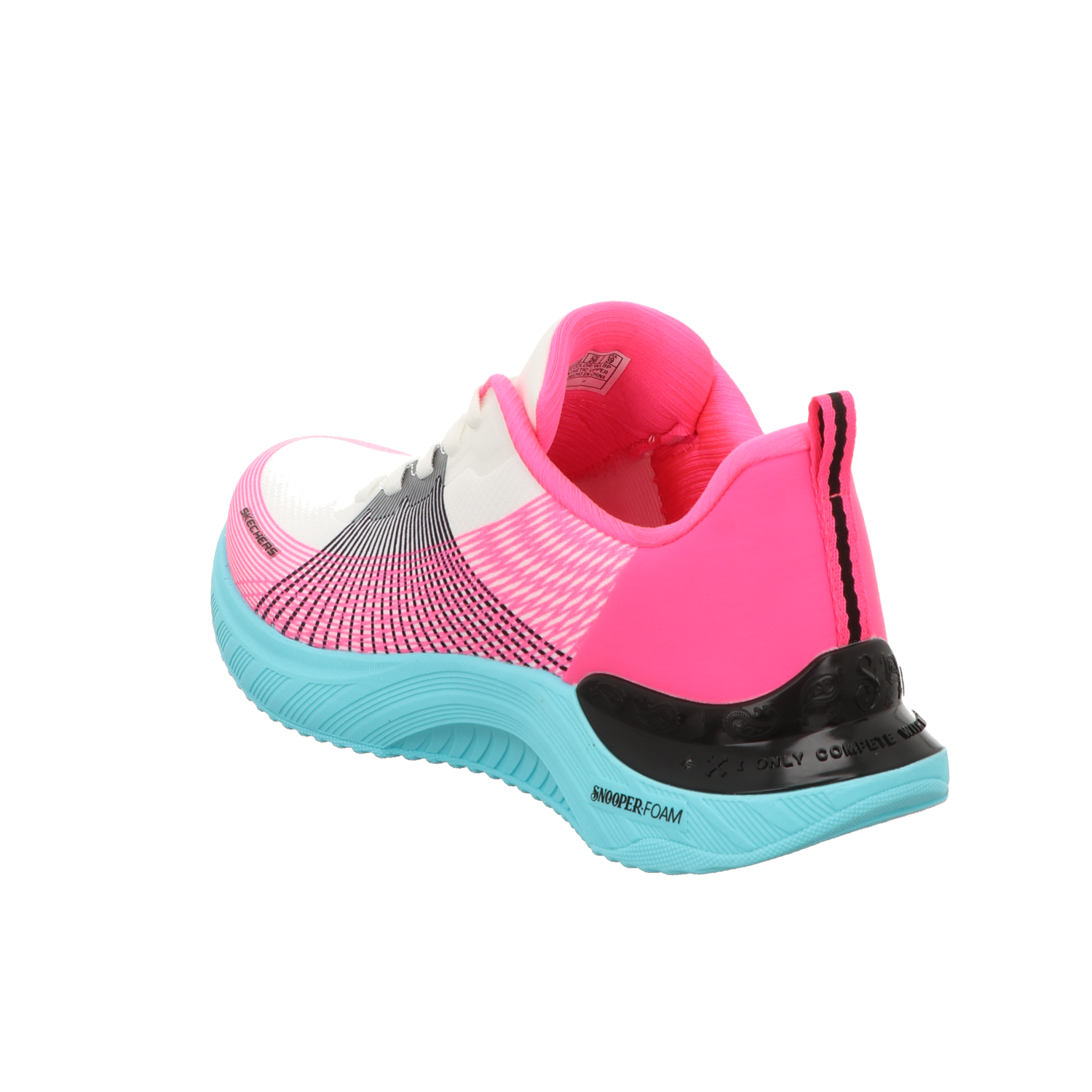 Skechers Damen Schnürschuh Snoop Ace Cyper Walker in weiss
