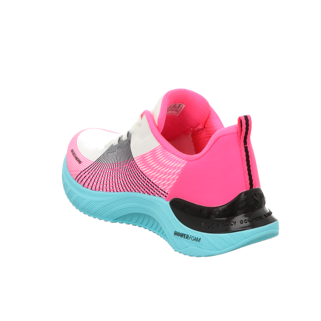 Skechers Damen Schnürschuh Snoop Ace Cyper Walker in weiss