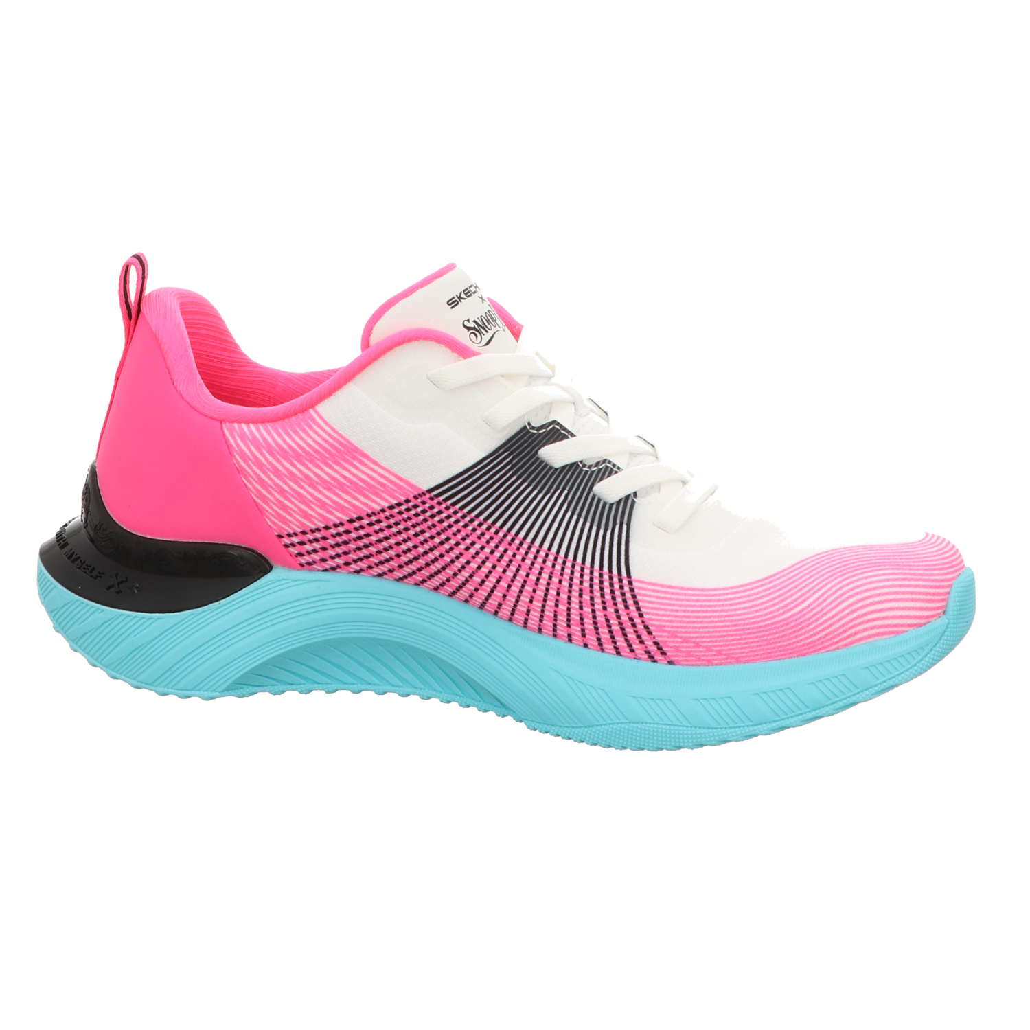 Skechers Damen Schnürschuh Snoop Ace Cyper Walker in weiss