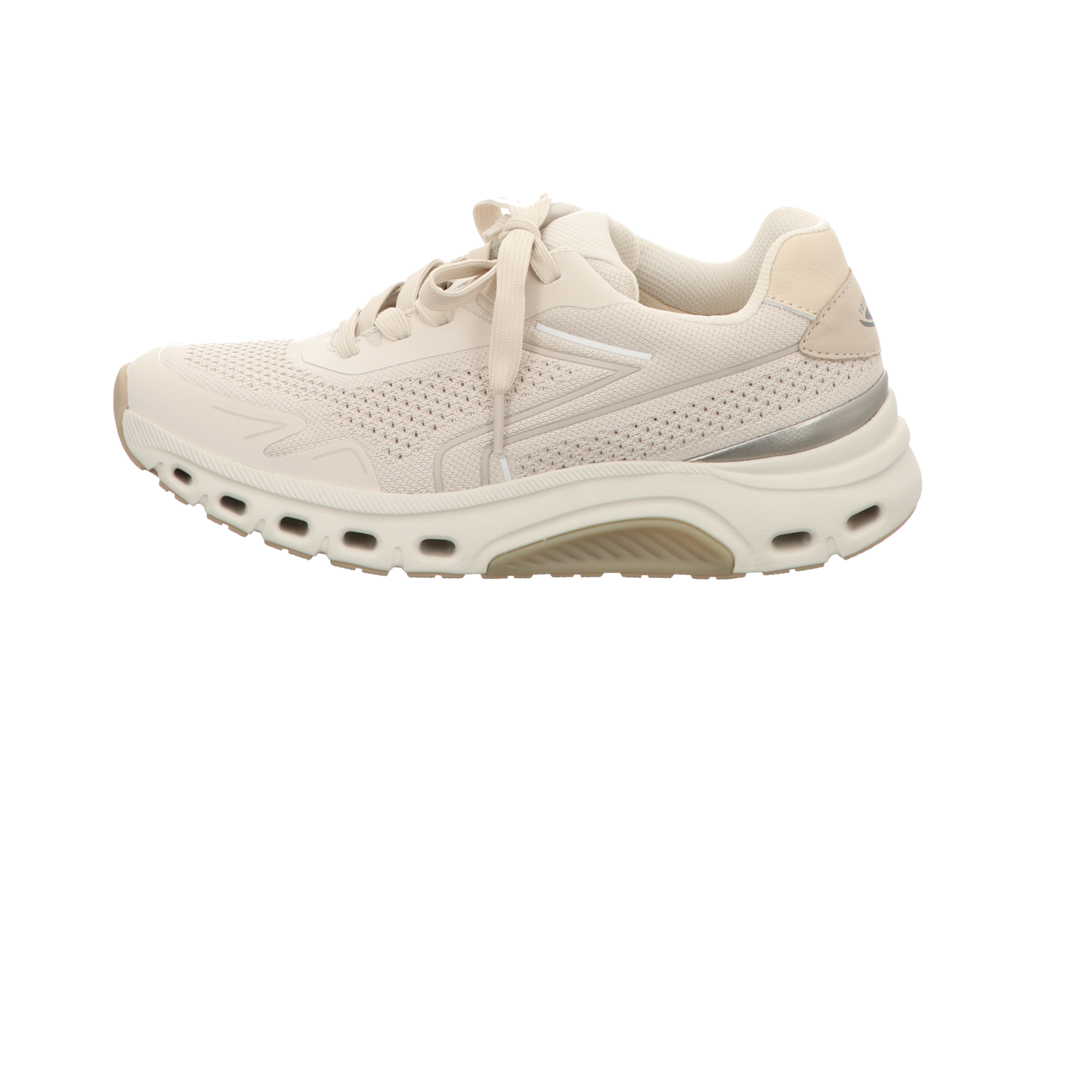 Gabor Damen Schnürschuh bequem Rolling Soft in beige