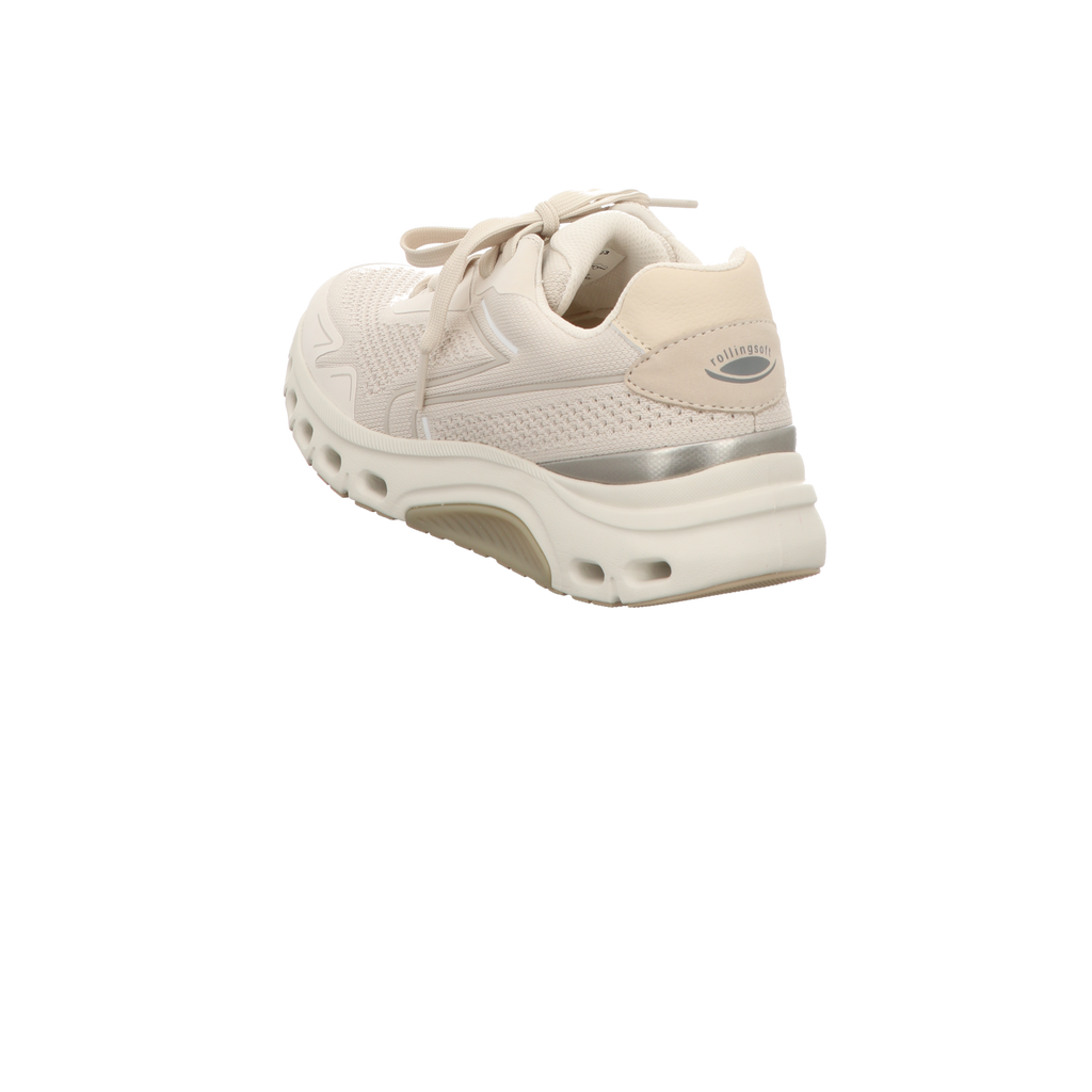 Gabor Damen Schnürschuh bequem Rolling Soft in beige