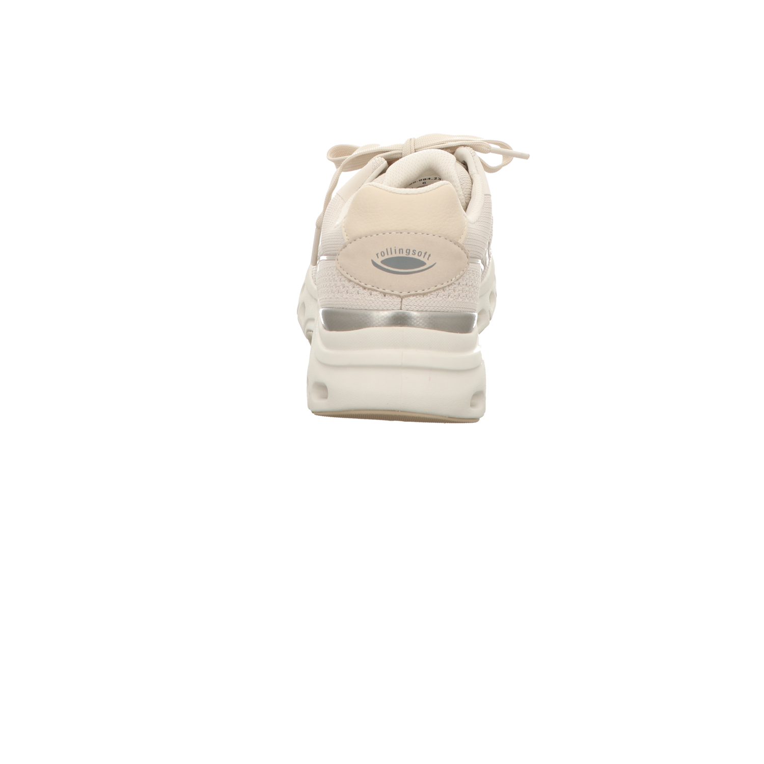 Gabor Damen Schnürschuh bequem Rolling Soft in beige