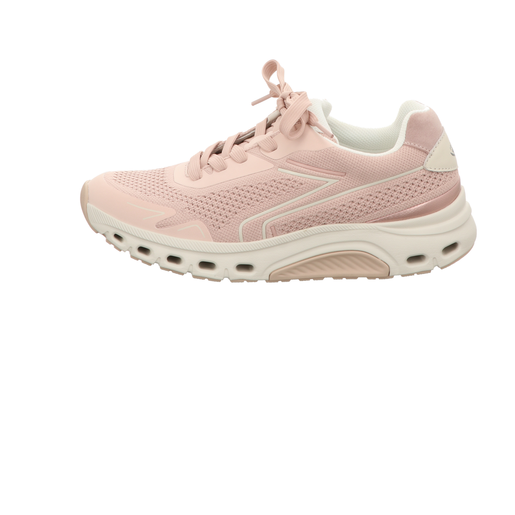 Gabor Damen Schnürschuh bequem Rolling Soft in rosa