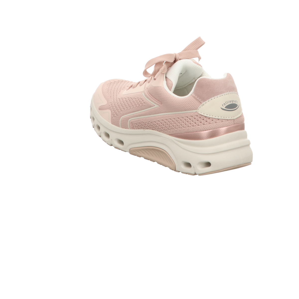 Gabor Damen Schnürschuh bequem Rolling Soft in rosa