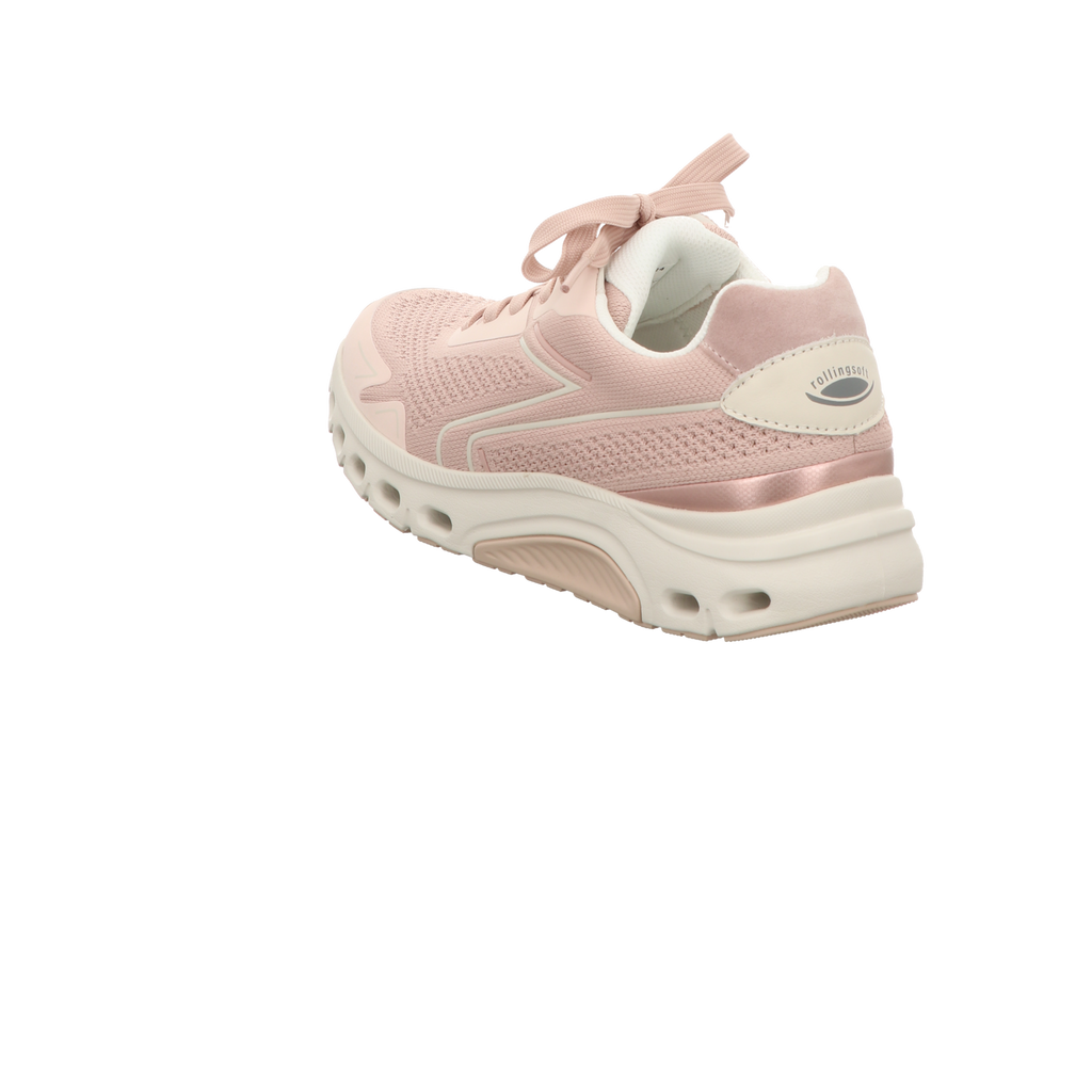 Gabor Damen Schnürschuh bequem Rolling Soft in rosa