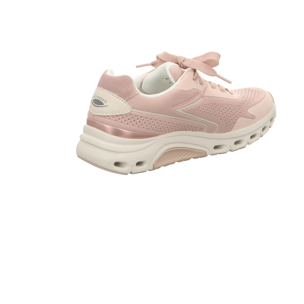 Gabor Damen Schnürschuh bequem Rolling Soft in rosa