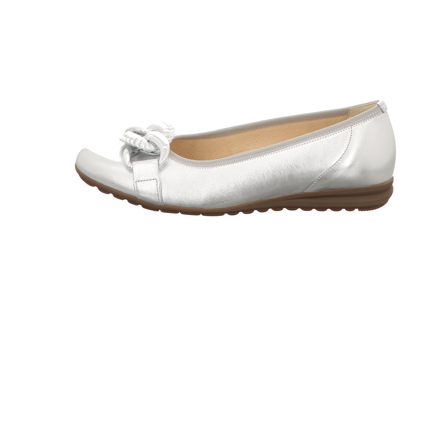 Gabor Damen Pumps bequem Florenz in silber