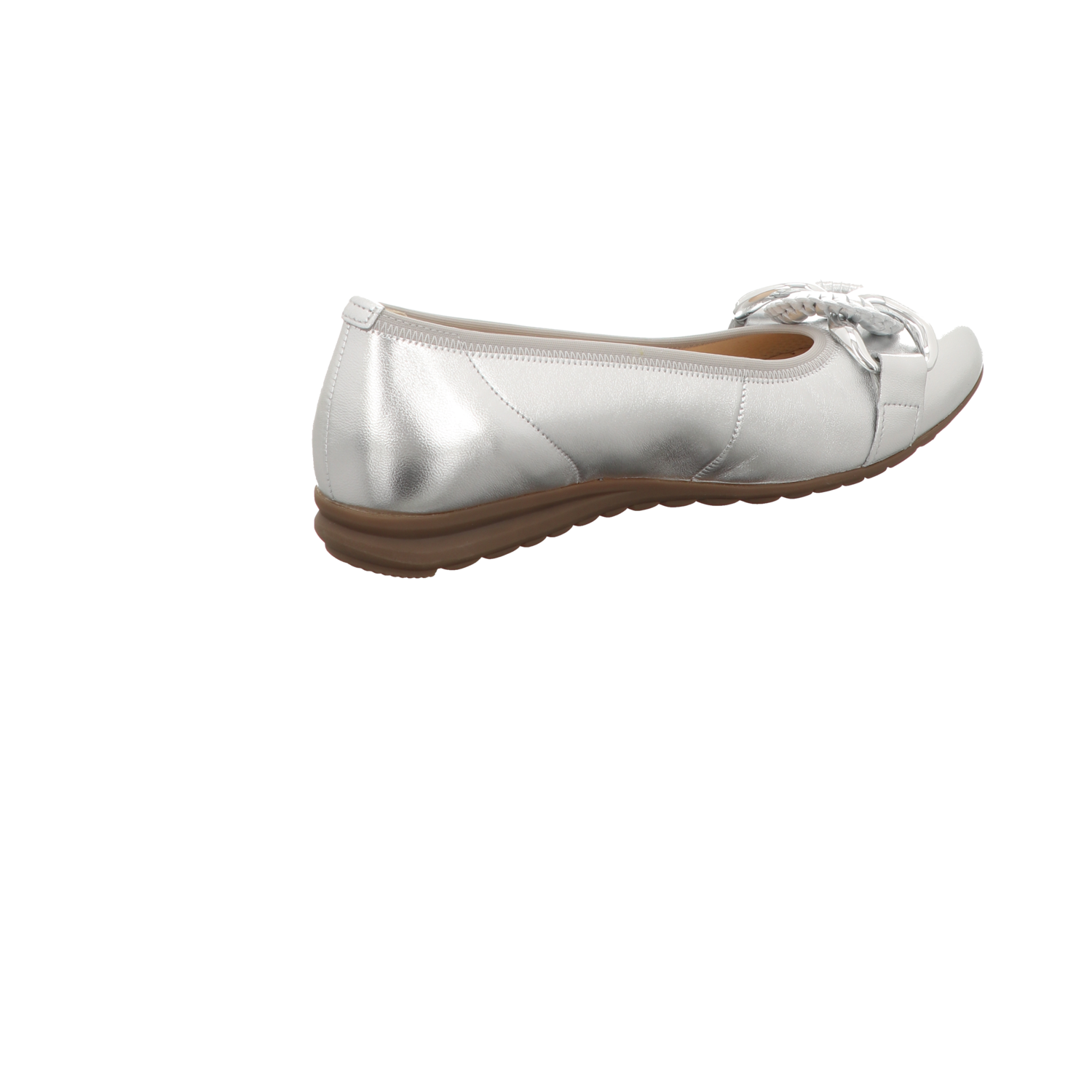 Gabor Damen Pumps bequem Florenz in silber