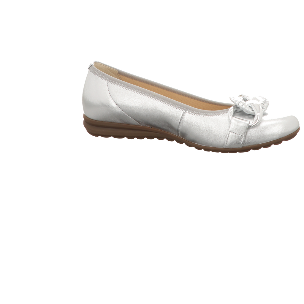 Gabor Damen Pumps bequem Florenz in silber