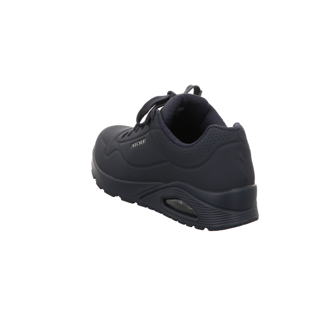 Skechers Herren Schnürschuh Uno Stand On Air in blau