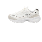 Skechers Damen Schnürschuh D Lites New Heat in weiss