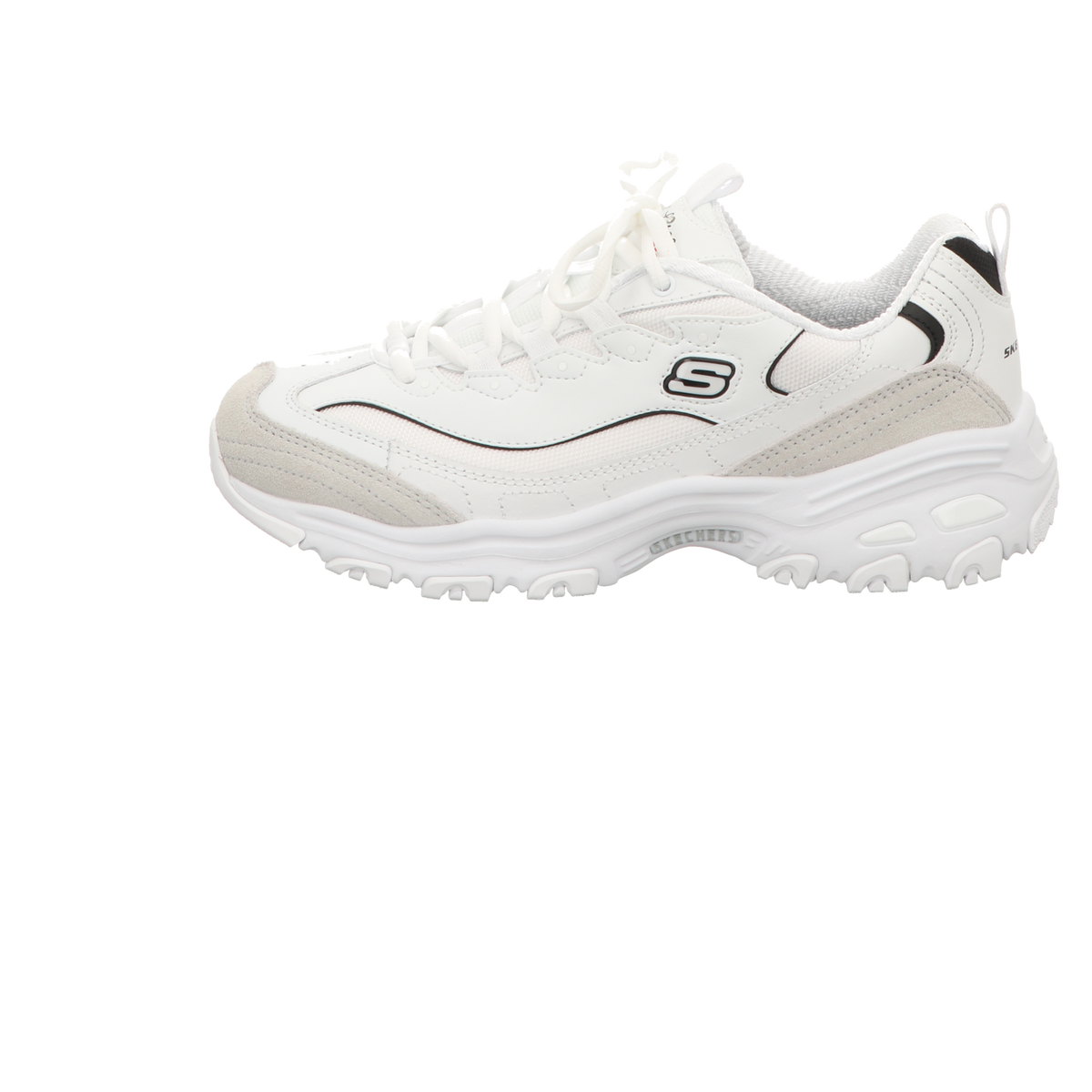 Skechers Damen Schnürschuh D Lites New Heat in weiss