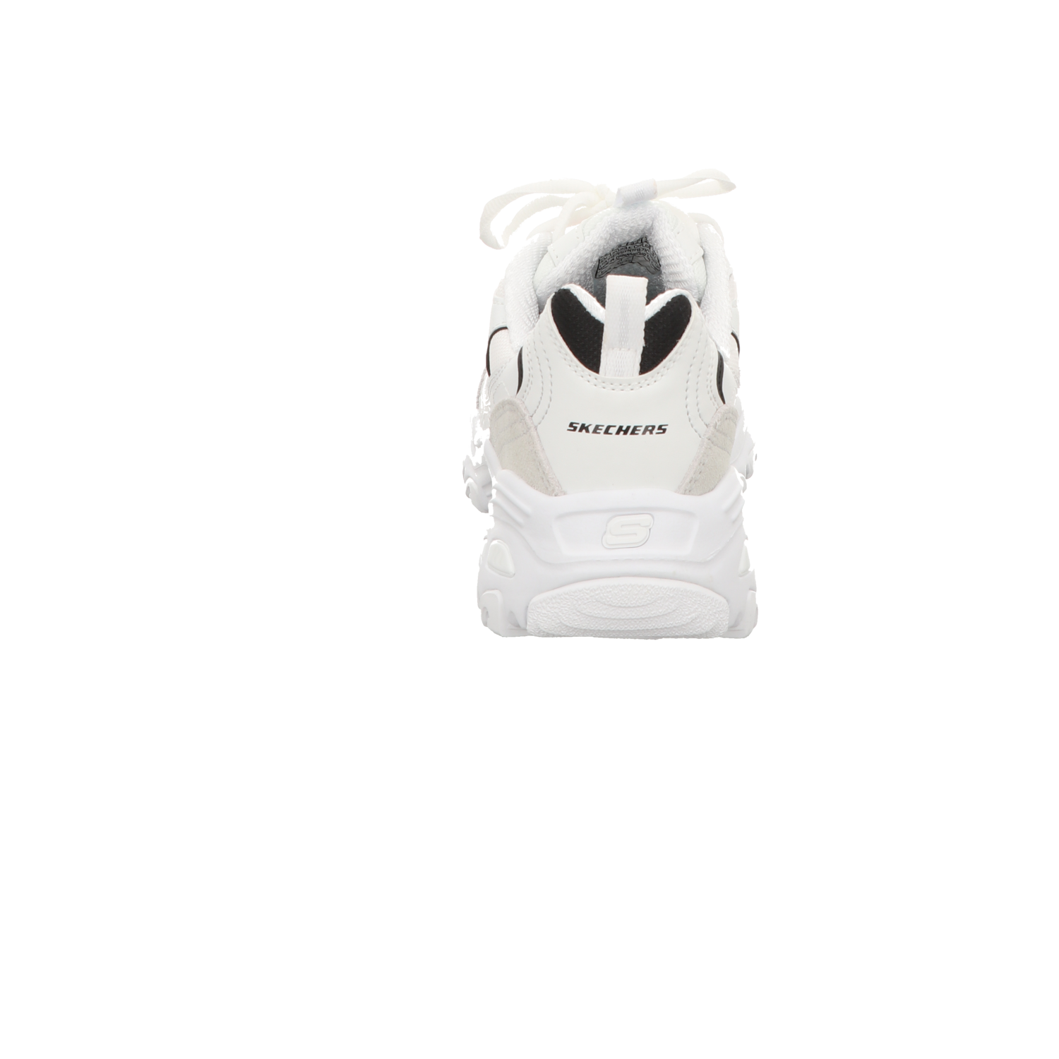 Skechers Damen Schnürschuh D Lites New Heat in weiss