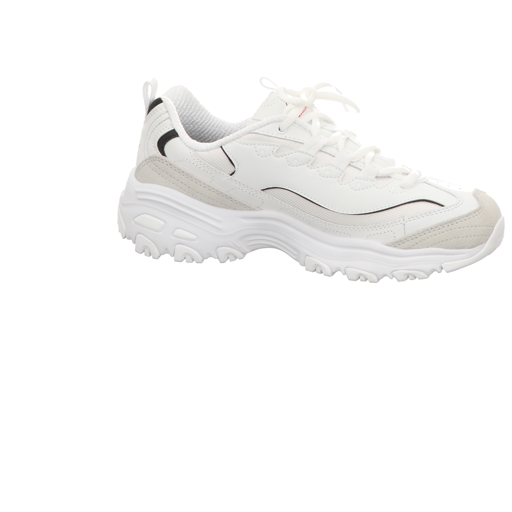 Skechers Damen Schnürschuh D Lites New Heat in weiss