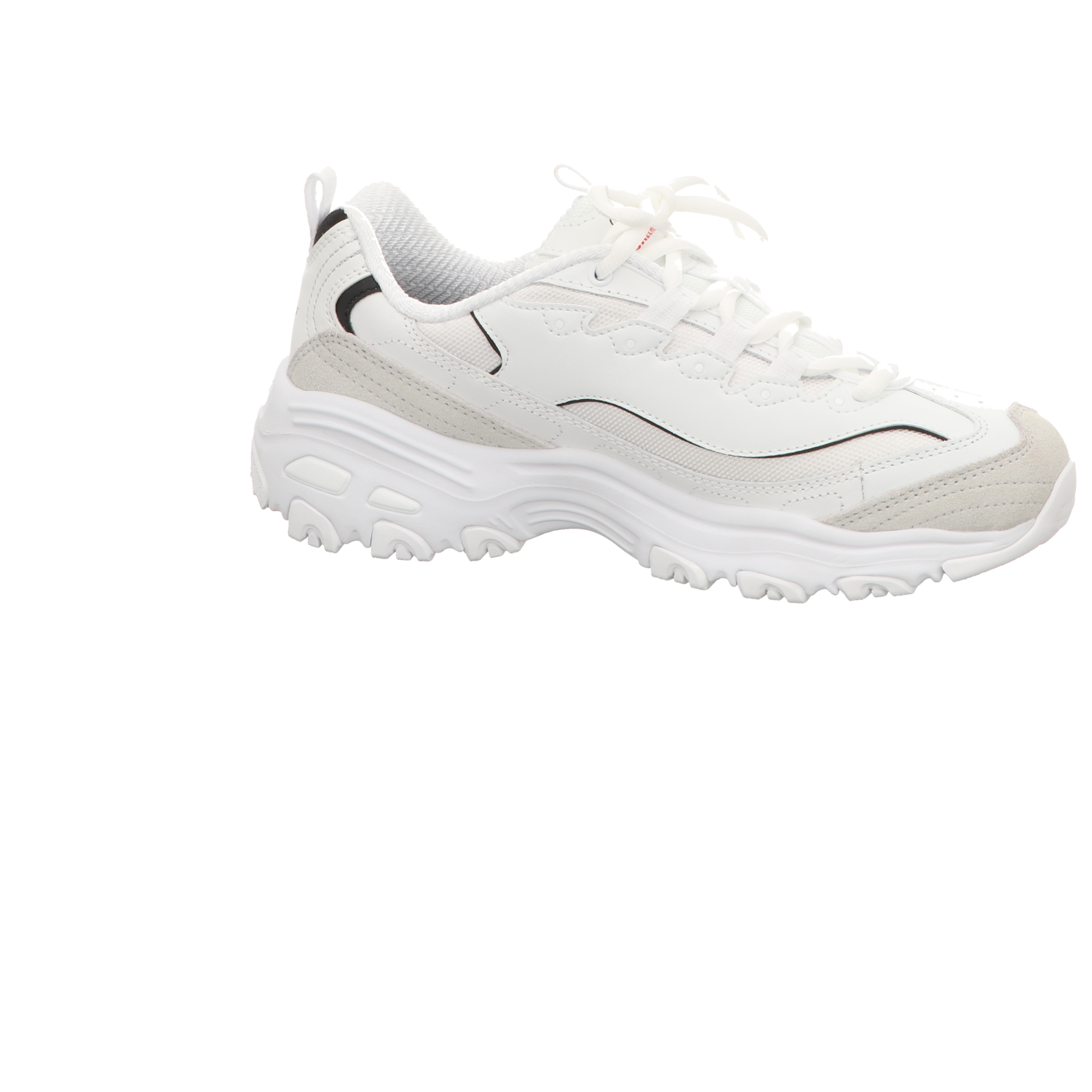Skechers Damen Schnürschuh D Lites New Heat in weiss