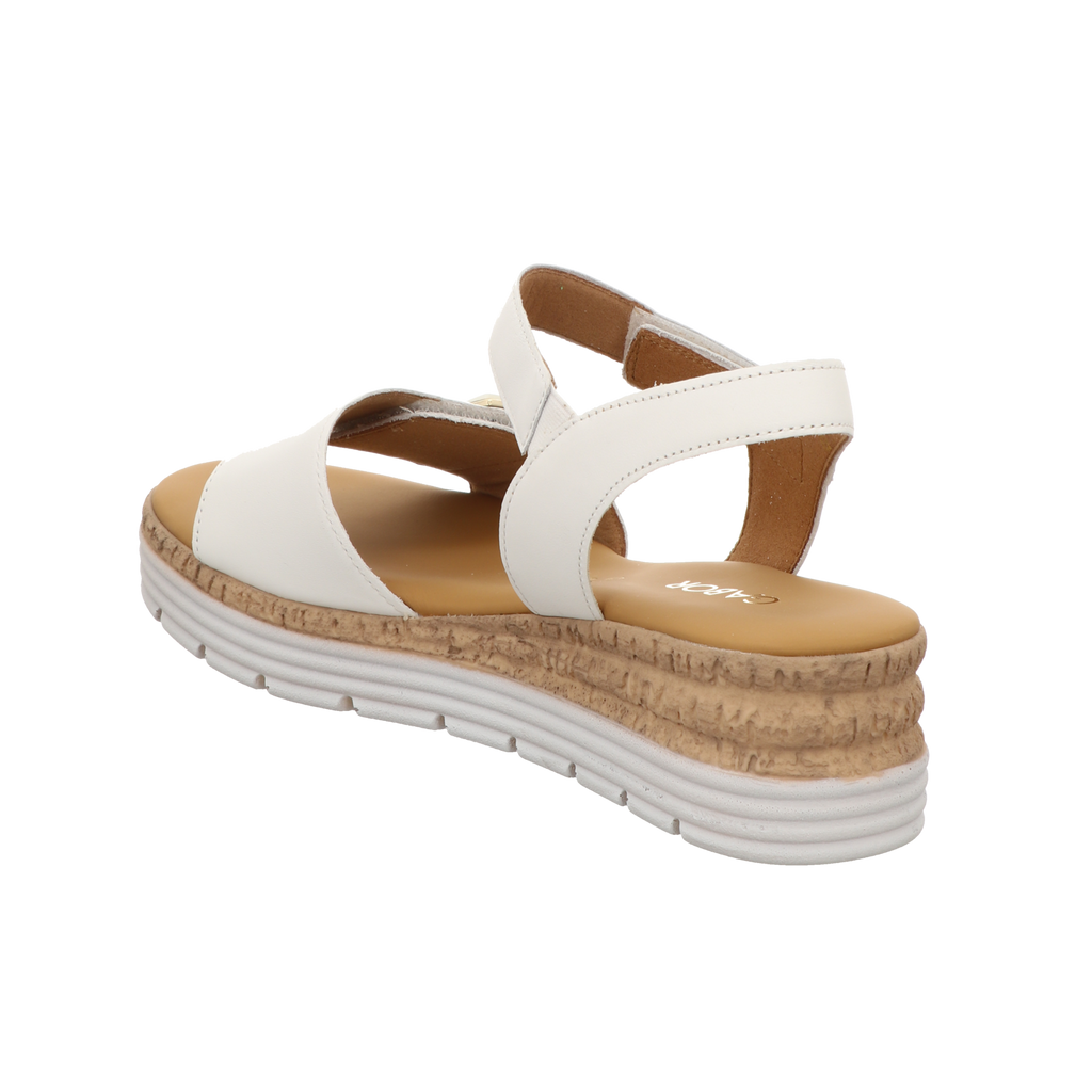 Gabor Damen Sandalette Genua in weiss